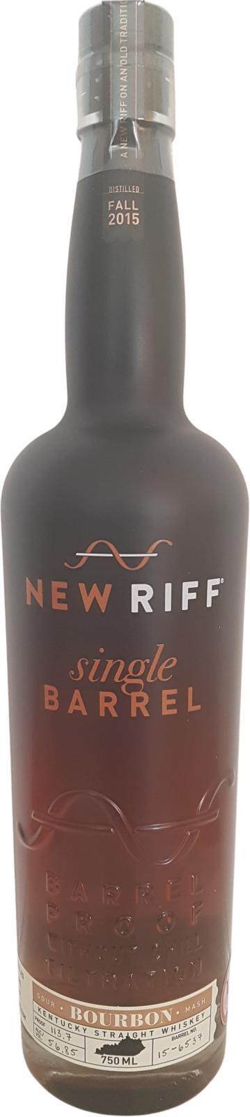 New Riff 2015  Single Barrel
