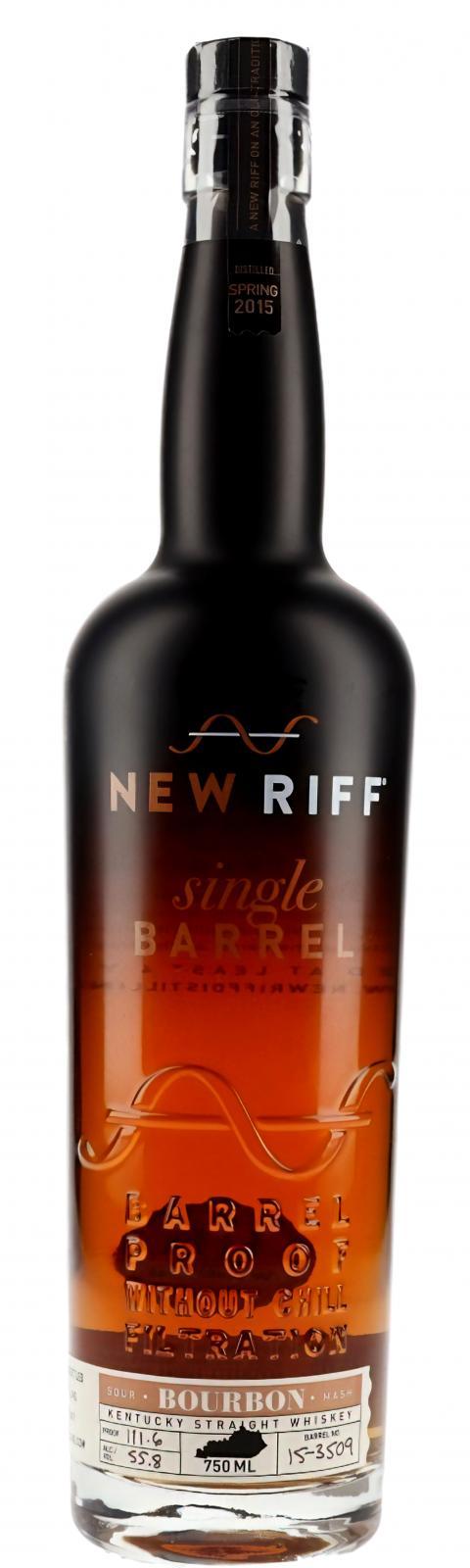 New Riff 2015  Single Barrel
