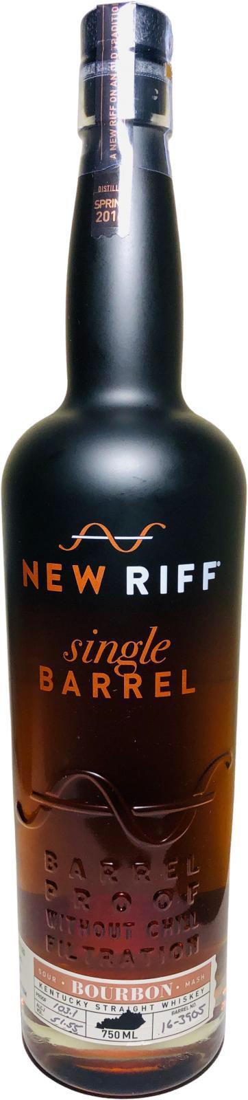 New Riff 2016  Single Barrel