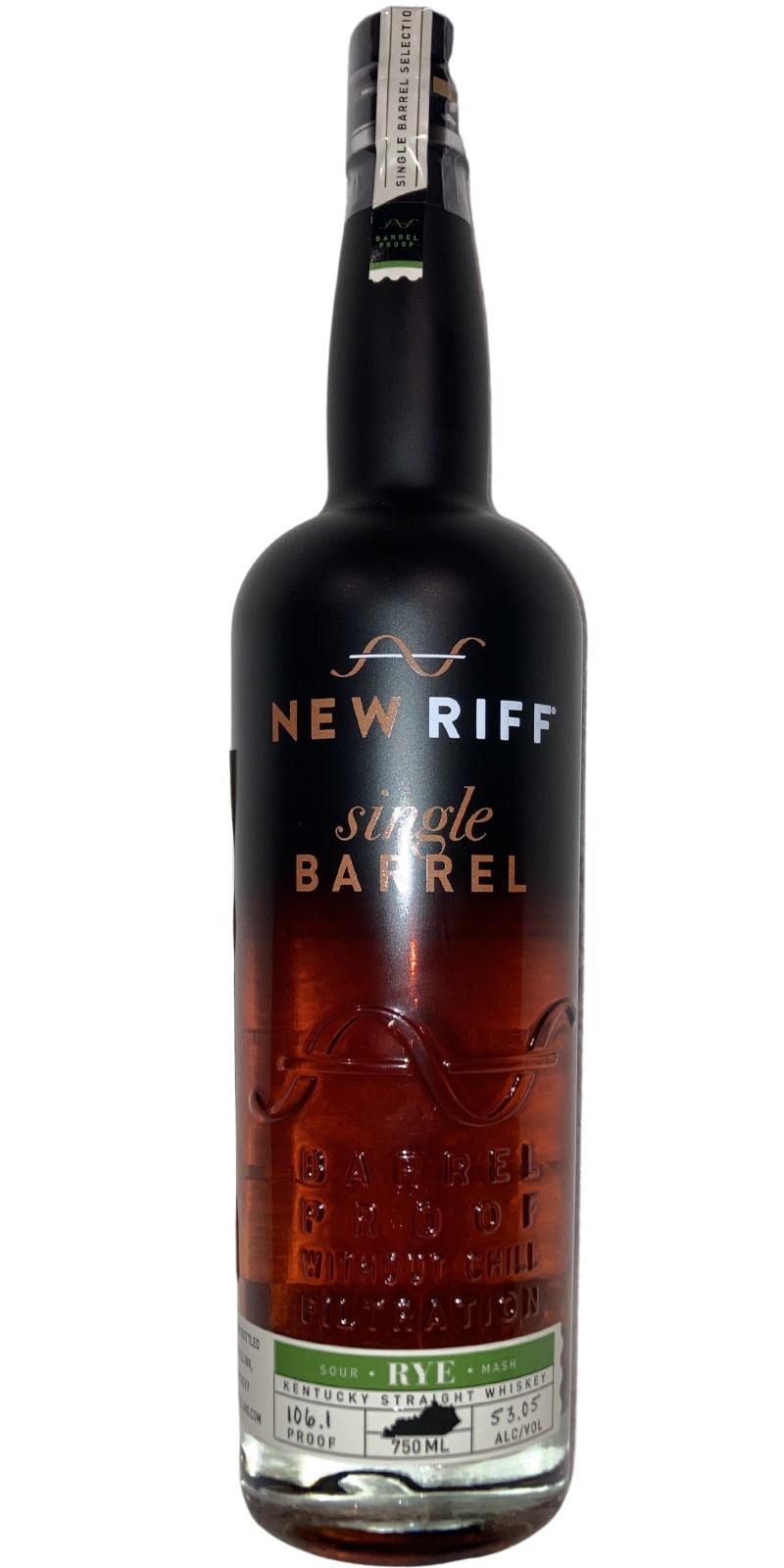 New Riff 2017  Single Barrel  - Pick #9
