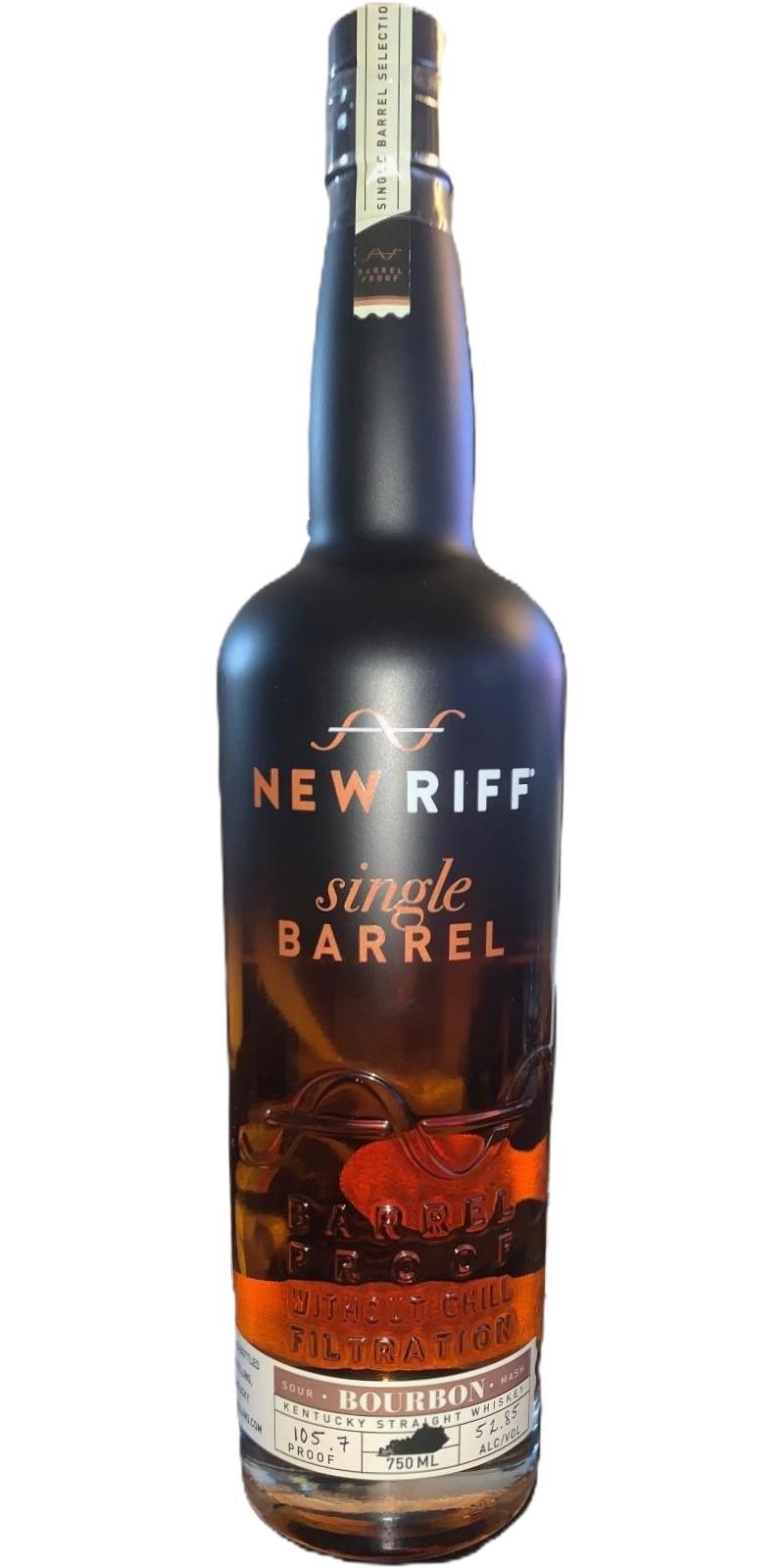 New Riff 2018  Single Barrel Bourbon