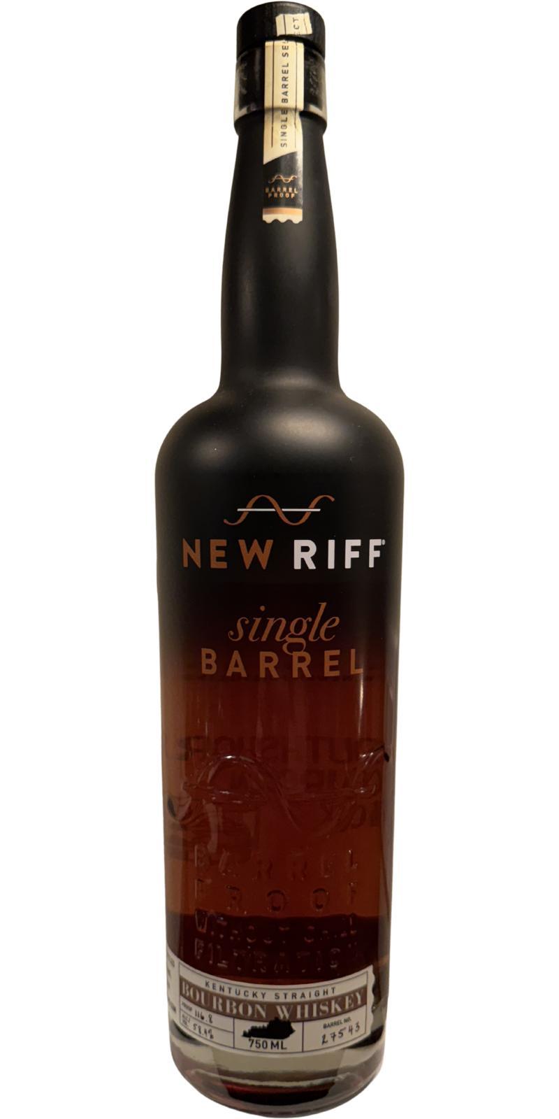 New Riff 2020  Single Barrel