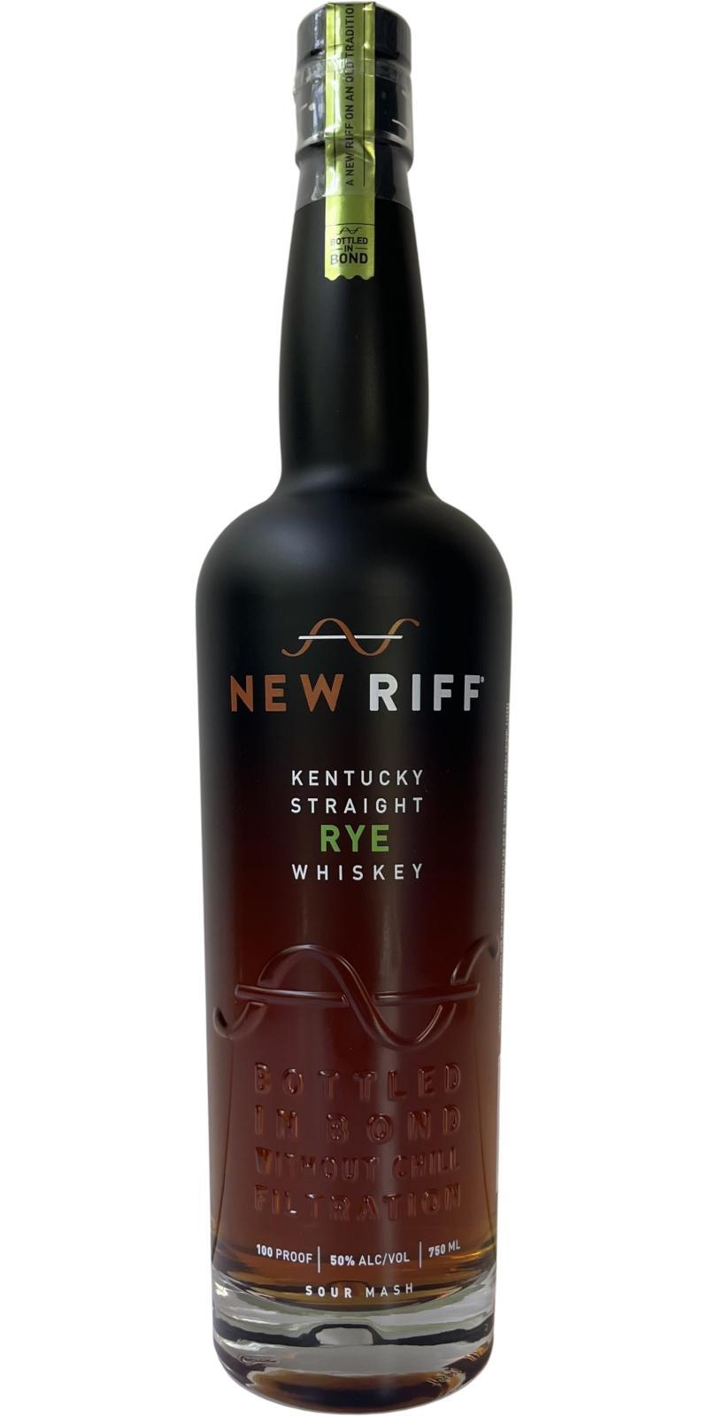 New Riff 2020  Kentucky Straight Rye Whiskey