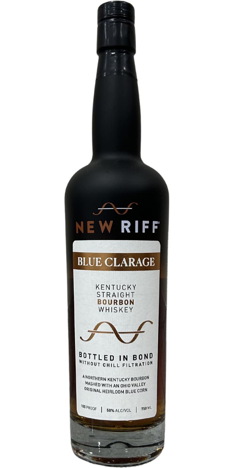 New Riff Blue Clarage  Bottled in Bond