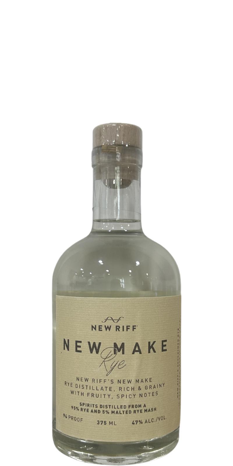 New Riff New Make Rye