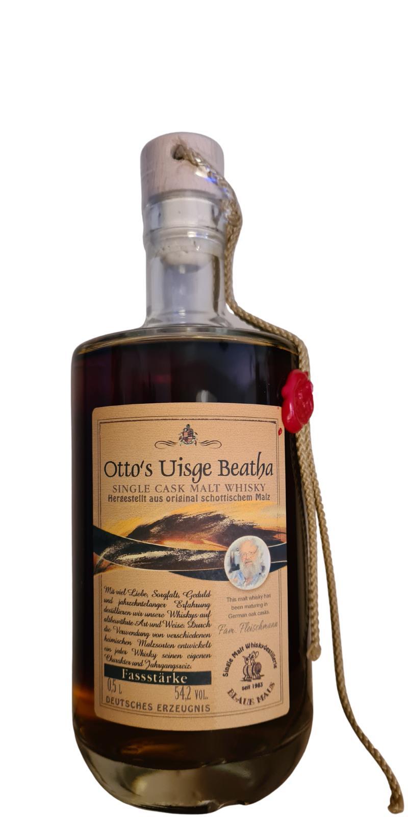 Blaue Maus 2007  Ottos Uisge Beatha Fassstärke