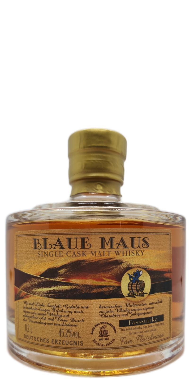 Blaue Maus 2016  Single Malt Whisky Fasstärke