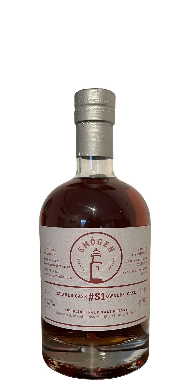 Smögen 2011  Shared Cask Owners Cask #S1
