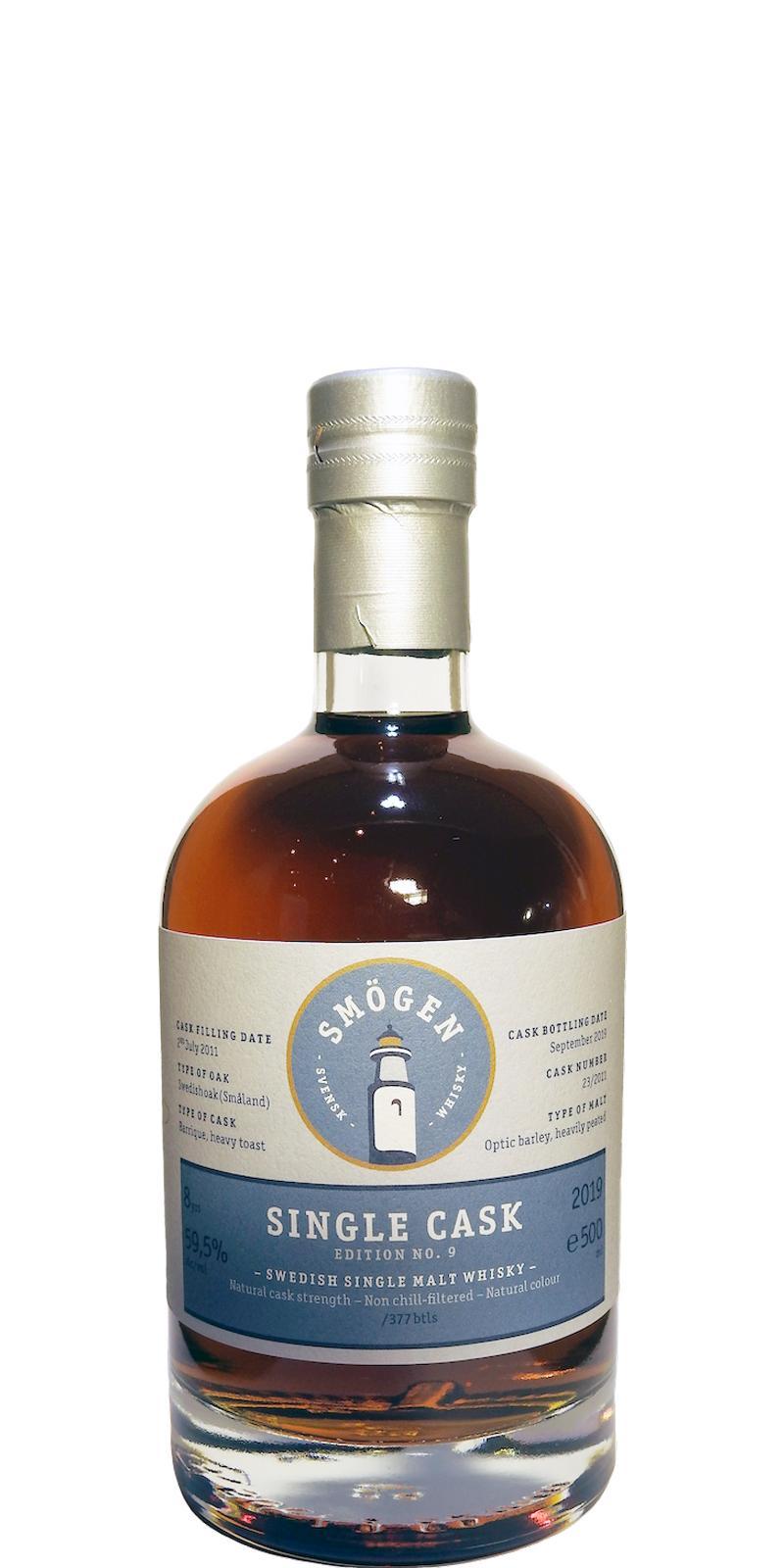 Smögen 2011  Single Cask - Edition No. 9