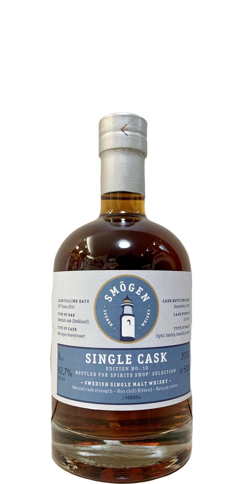 Smögen 2011  Single Cask - Edition No. 10