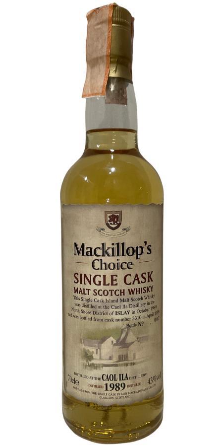 Caol Ila 1989 McC Single Cask