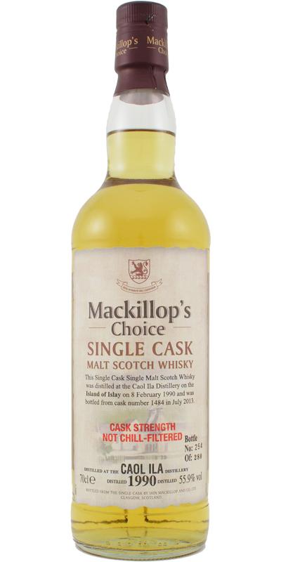Caol Ila 1990 McC Single Cask - Cask Strength