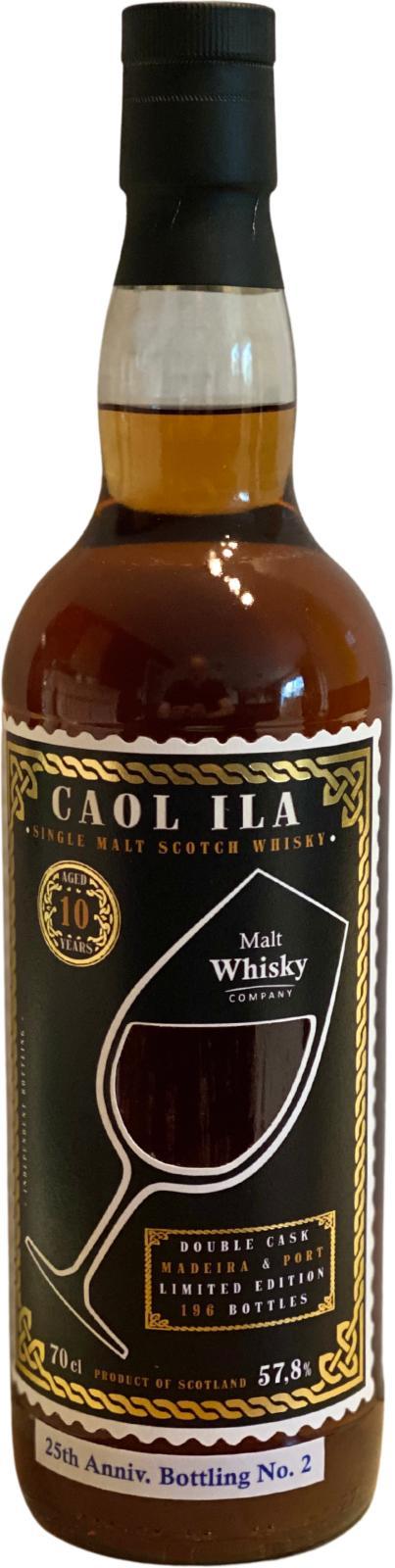Caol Ila 10-year-old MWC Selection No. 11 (25th Anniv. Bottling No. 2)