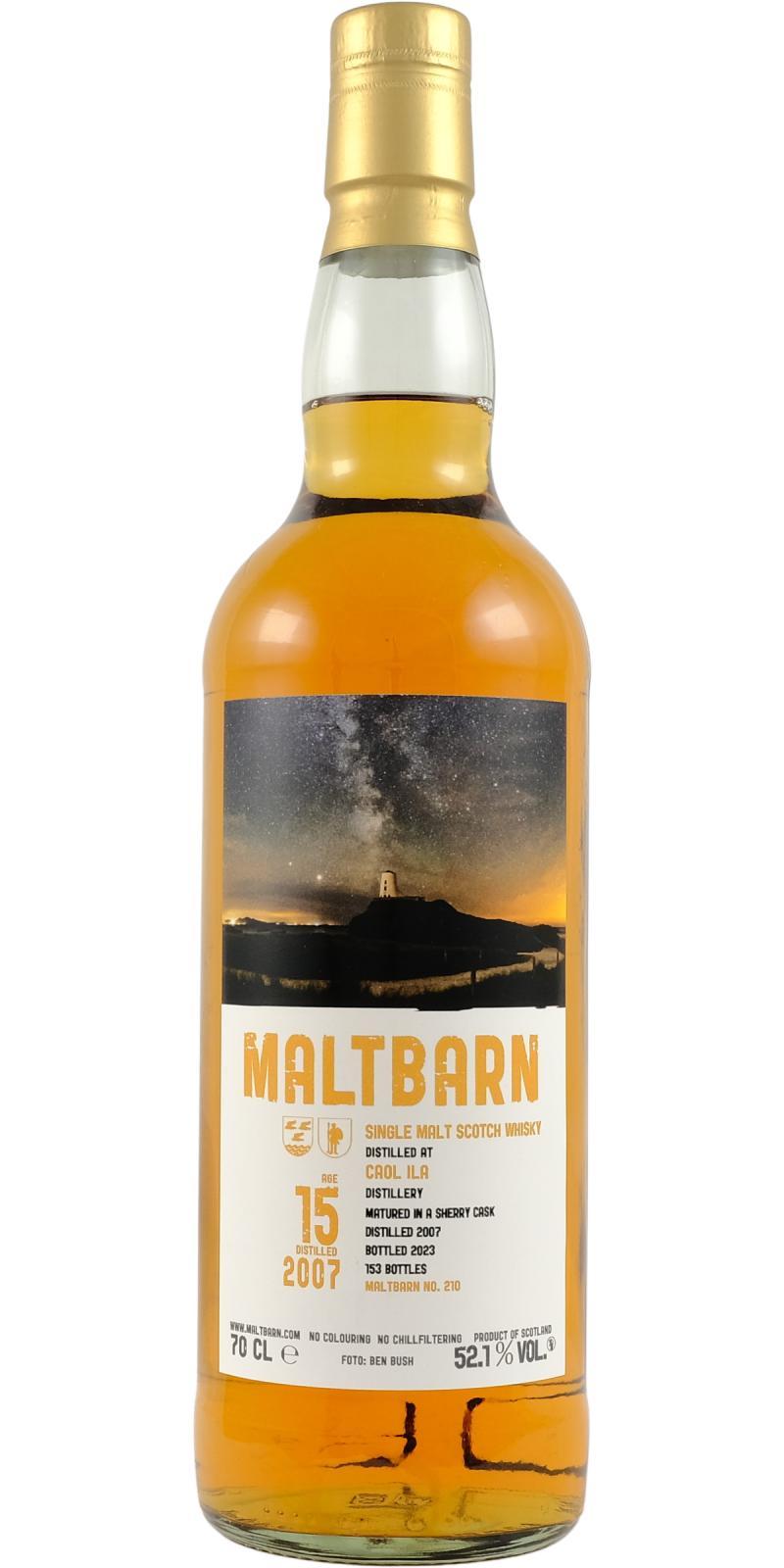 Caol Ila 2007 MBa No. 210