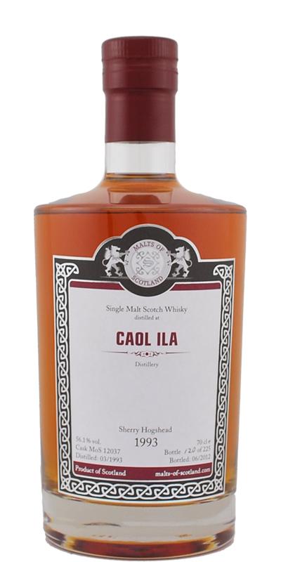 Caol Ila 1993 MoS