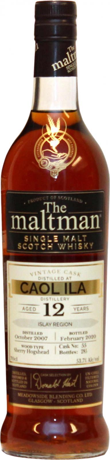 Caol Ila 2007 MBl The Maltman