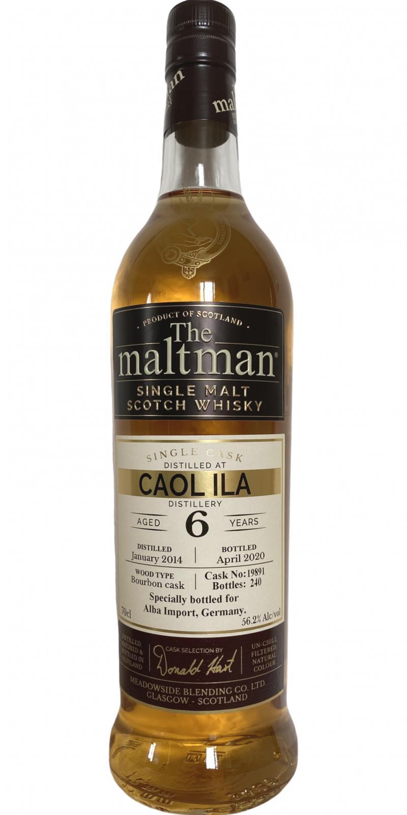 Caol Ila 2014 MBl The Maltman