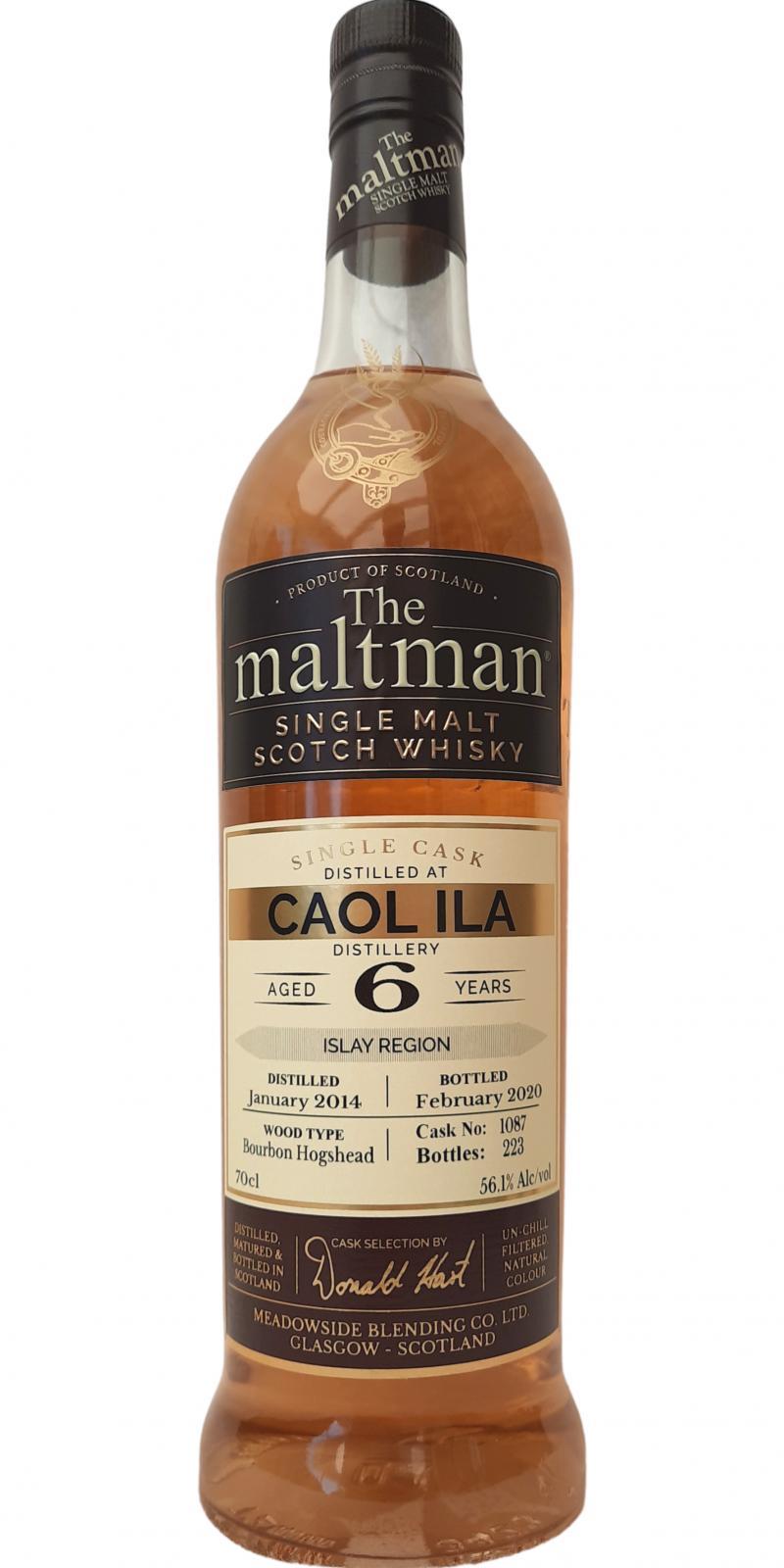 Caol Ila 2014 MBl The Maltman