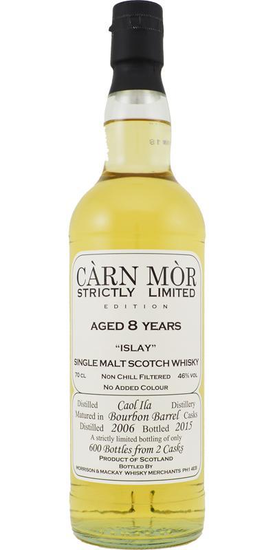 Caol Ila 2006 MMcK Càrn Mòr - Strictly Limited Edition