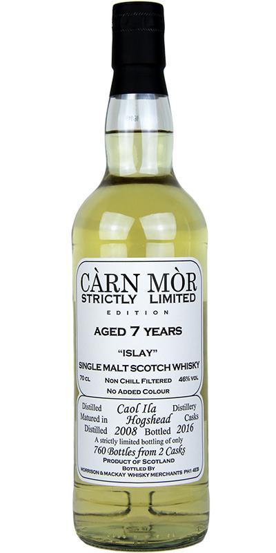 Caol Ila 2008 MMcK Càrn Mòr - Strictly Limited Edition