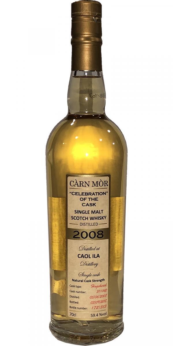 Caol Ila 2008 MMcK Càrn Mòr Celebration of the Cask