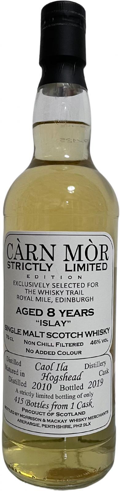 Caol Ila 2010 MMcK Càrn Mòr - Strictly Limited Edition