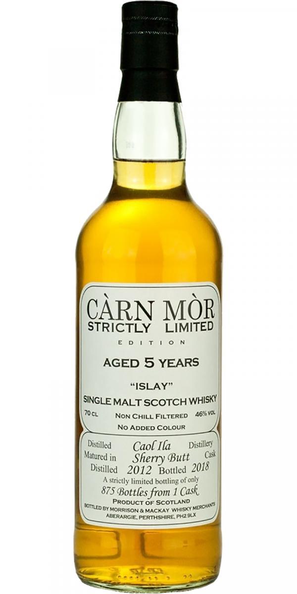 Caol Ila 2012 MMcK Càrn Mòr - Strictly Limited Edition