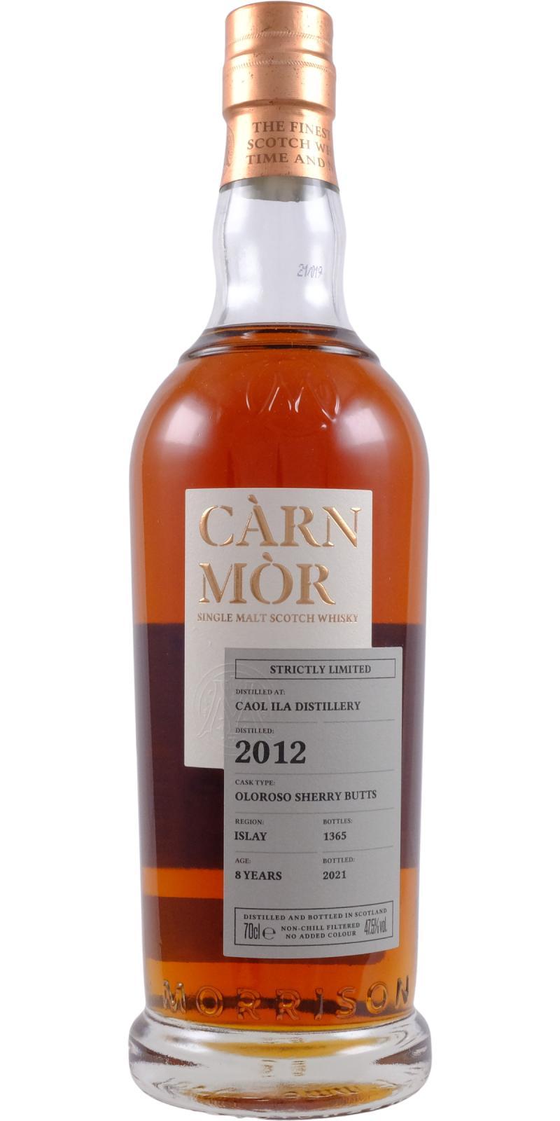 Caol Ila 2012 MSWD Càrn Mòr - Strictly Limited