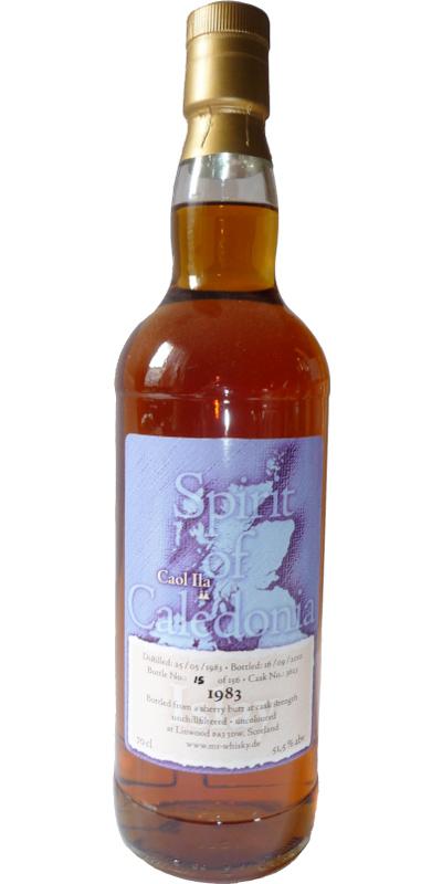 Caol Ila 1983 MrW Spirit of Caledonia