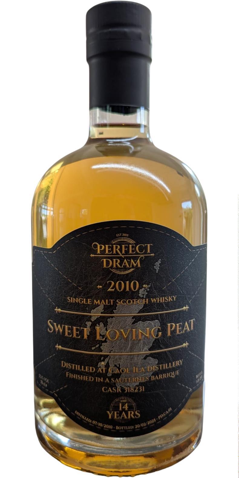 Caol Ila 2010 PDnl Sweet Loving Peat