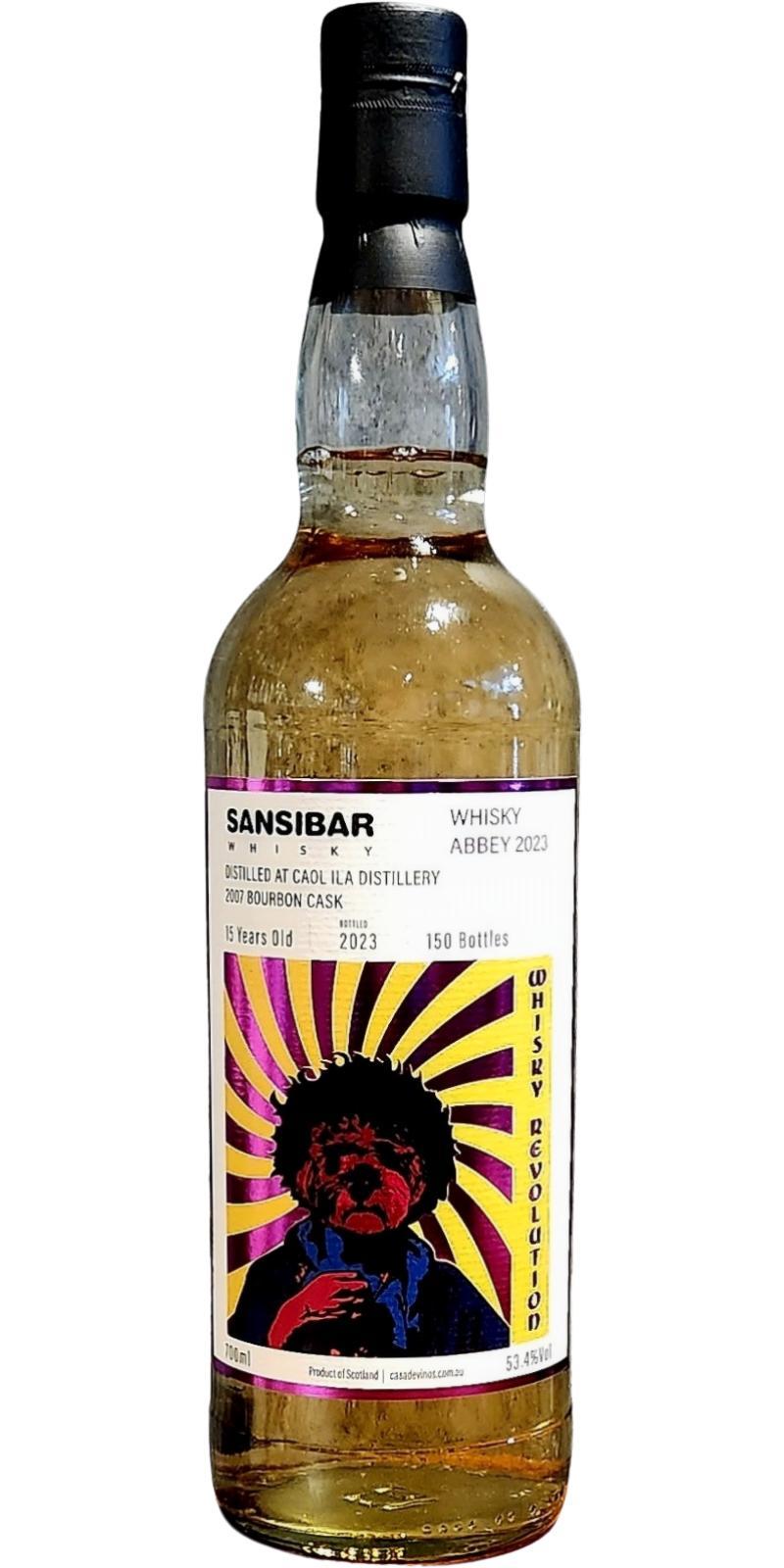 Caol Ila 2007 Sb Whisky Abbey 2023