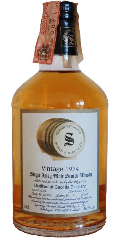 Caol Ila 1974 SV Vintage Collection - Dumpy