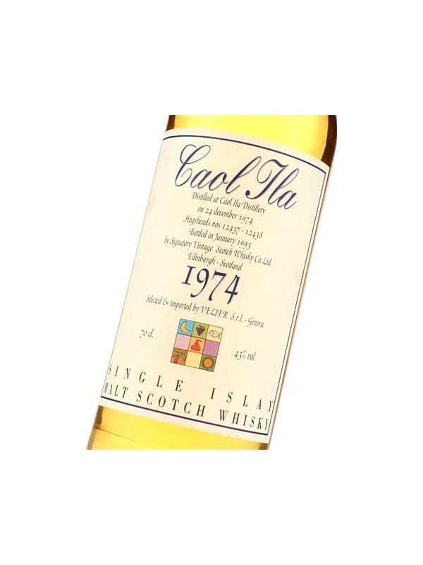 Caol Ila 1974 SV selected by VELIER S.r.l. import