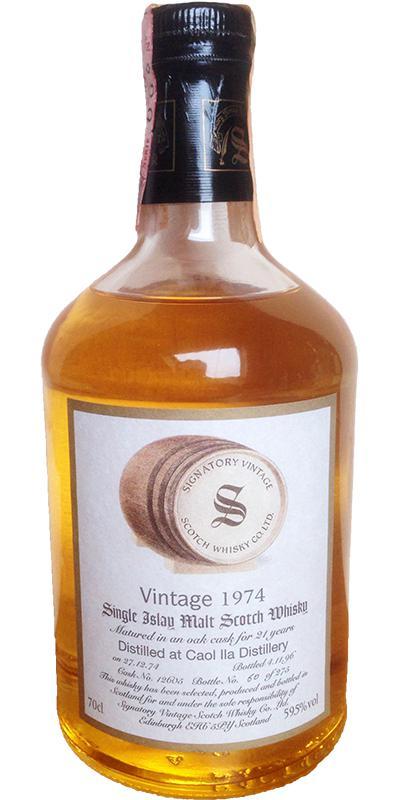 Caol Ila 1974 SV Vintage Collection - Dumpy