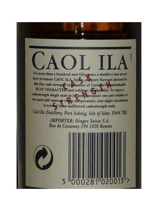Caol Ila 1979 SV Cask Strength Collection