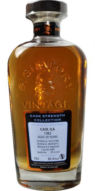 Caol Ila 1982 SV Cask Strength Collection