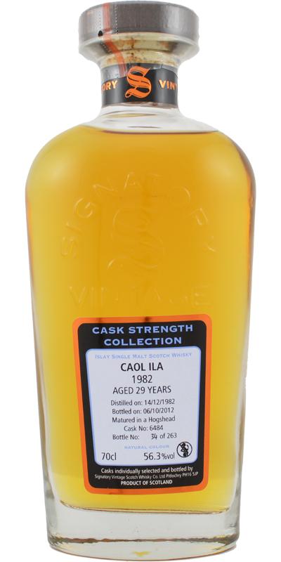 Caol Ila 1982 SV Cask Strength Collection