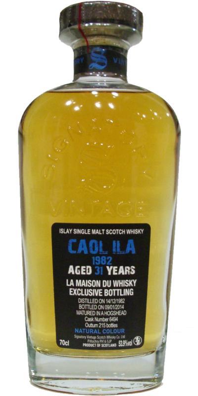 Caol Ila 1982 SV Cask Strength Collection - LMDW