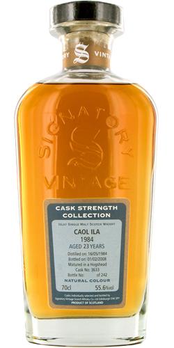 Caol Ila 1984 SV Cask Strength Collection
