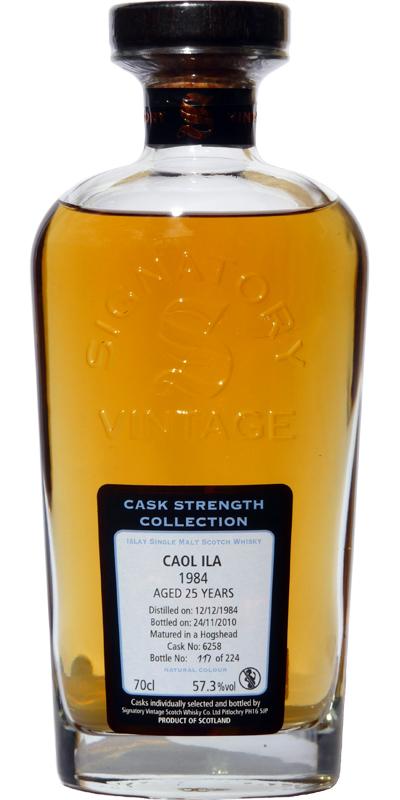 Caol Ila 1984 SV Cask Strength Collection