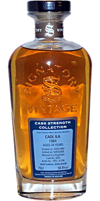 Caol Ila 1984 SV Cask Strength Collection