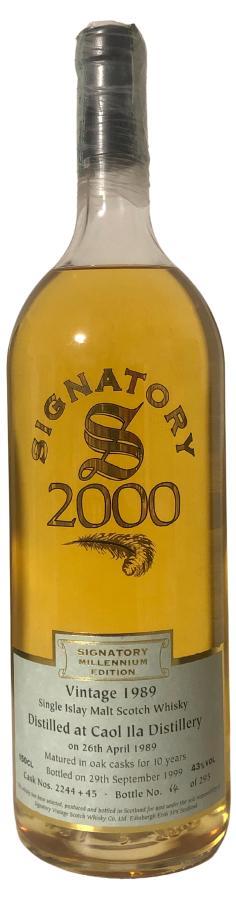 Caol Ila 1989 SV Millennium Edition