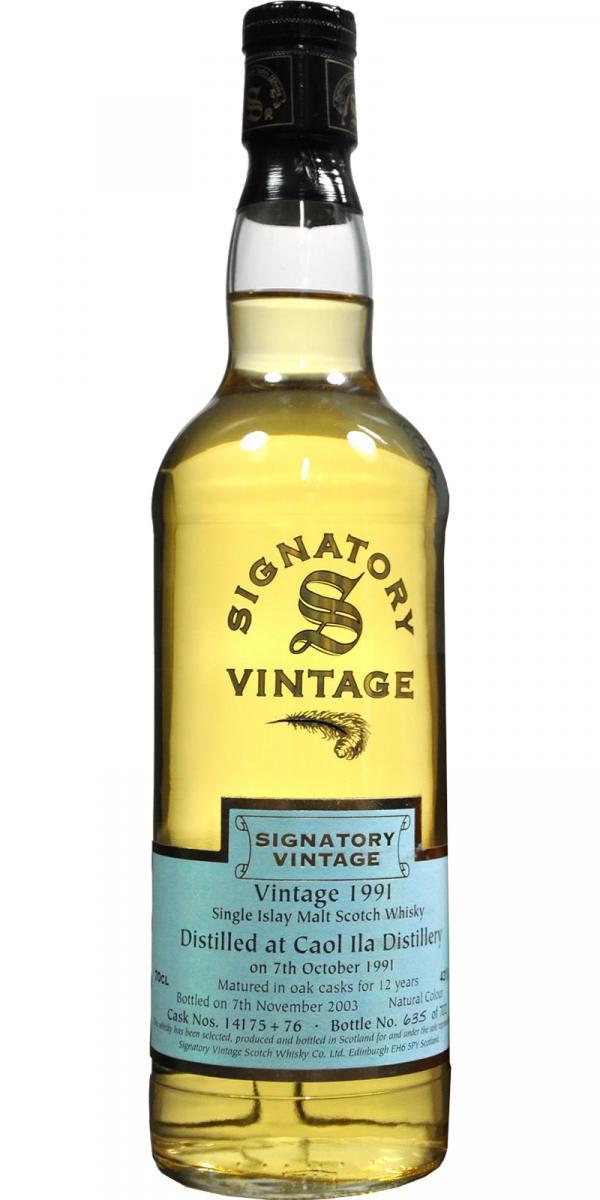 Caol Ila 1991 SV Vintage Collection