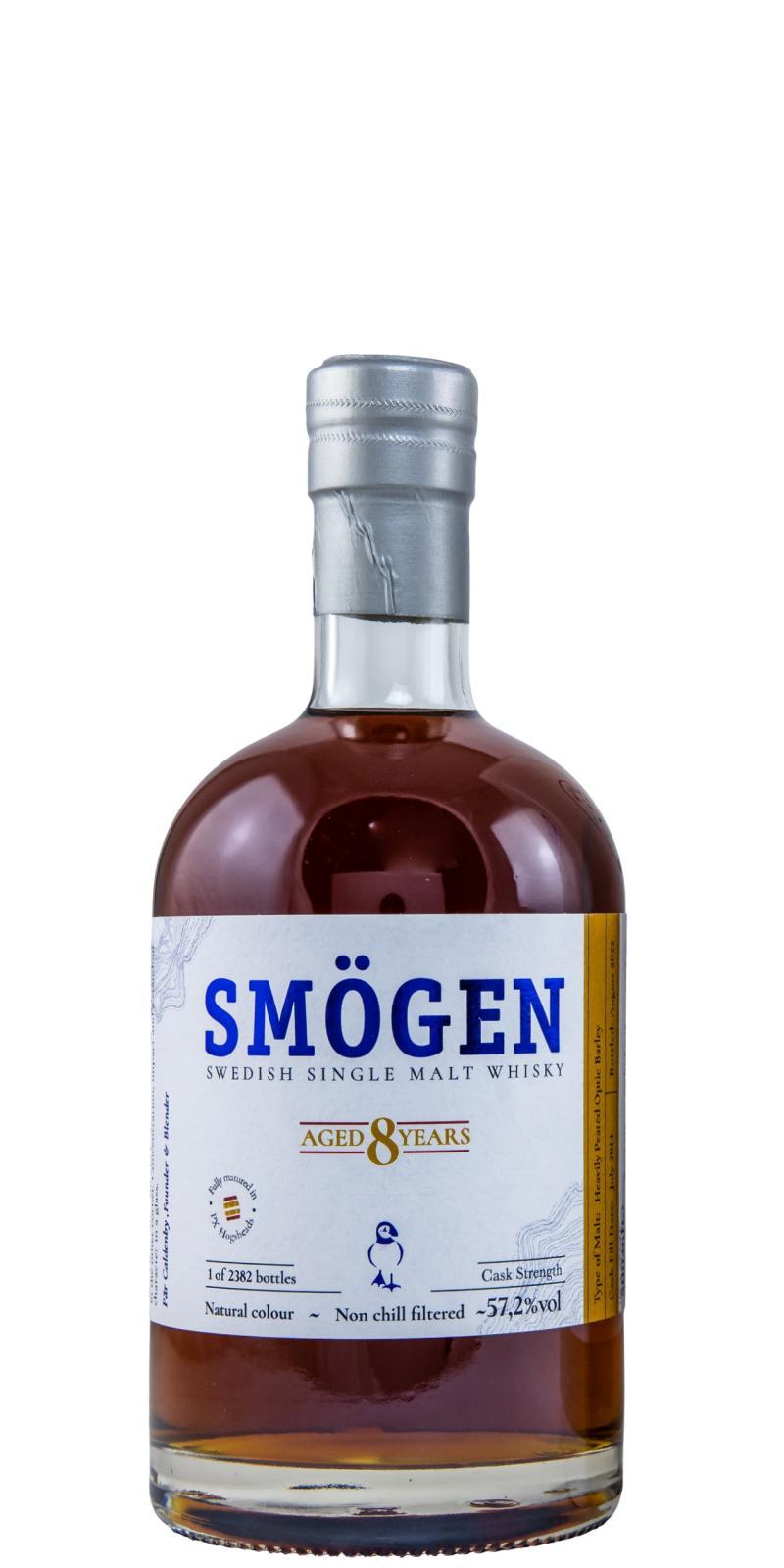 Smögen 2014  Heavily Peated Optic Barley