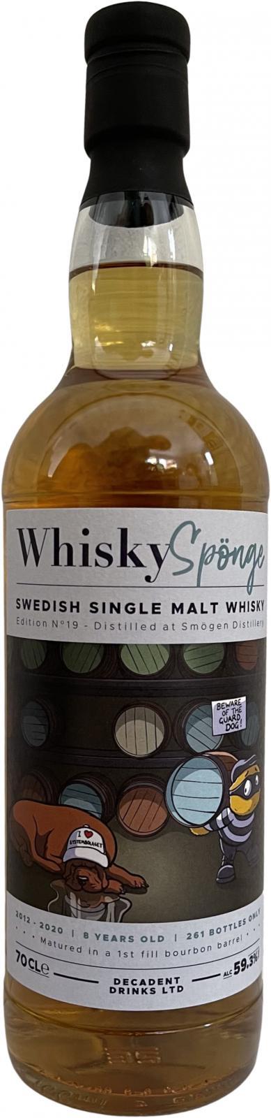 Smögen 2012 DeDr  Whisky Sponge
