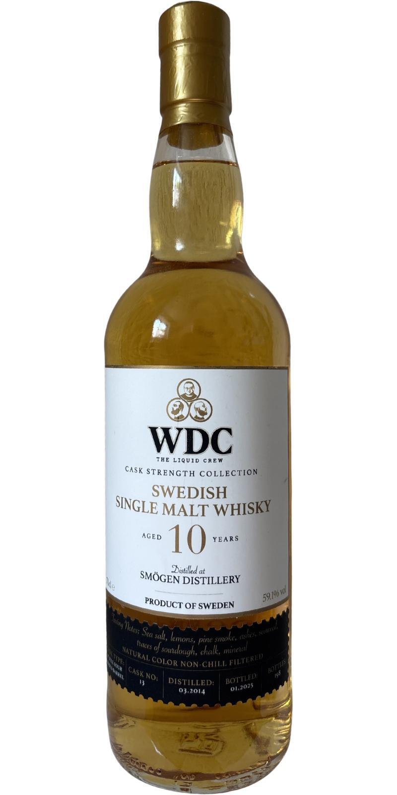 Smögen 2014 DFRS  Cask Strength Collection #01