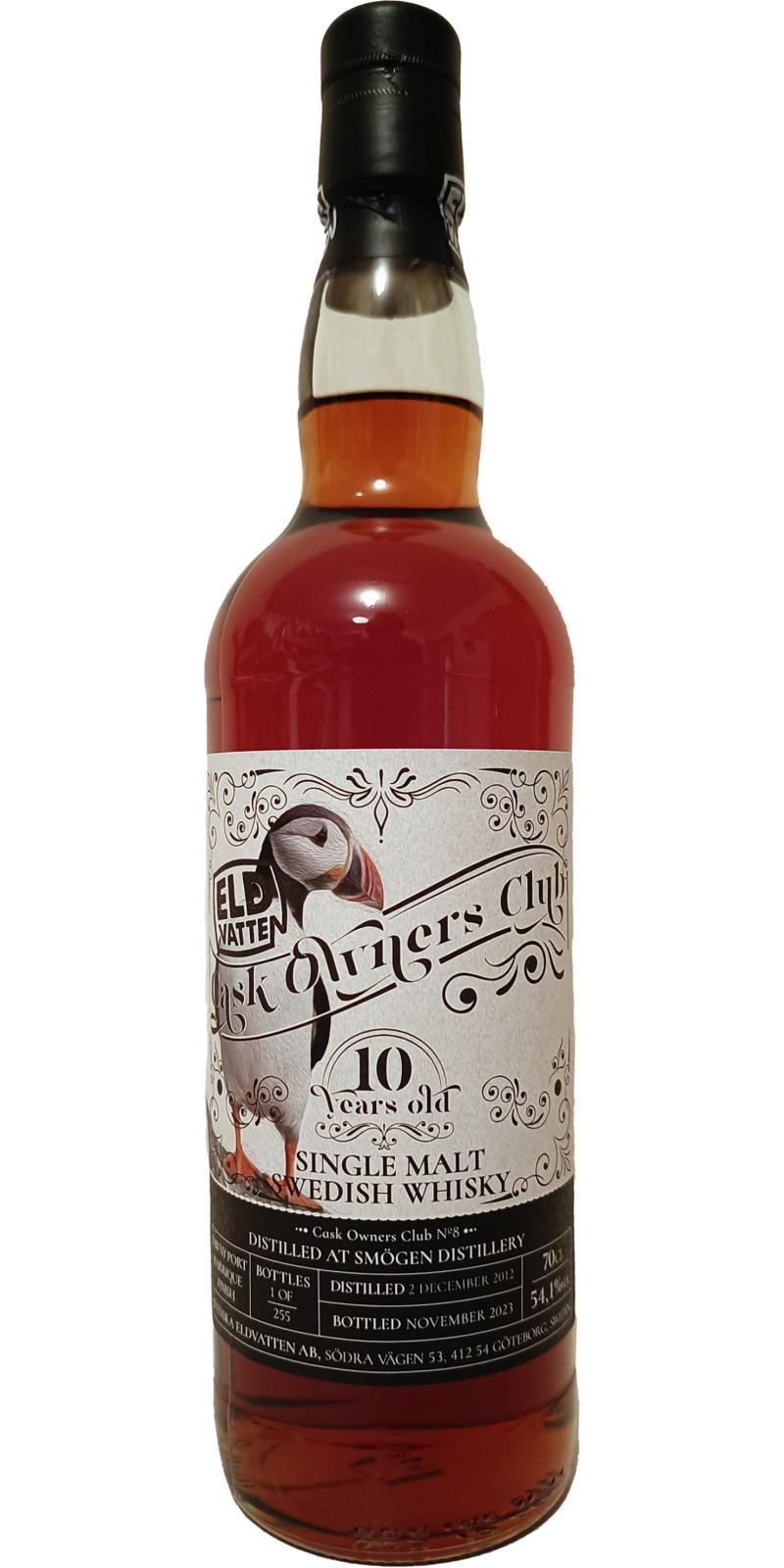 Smögen 2012 SE  Cask Owners Club