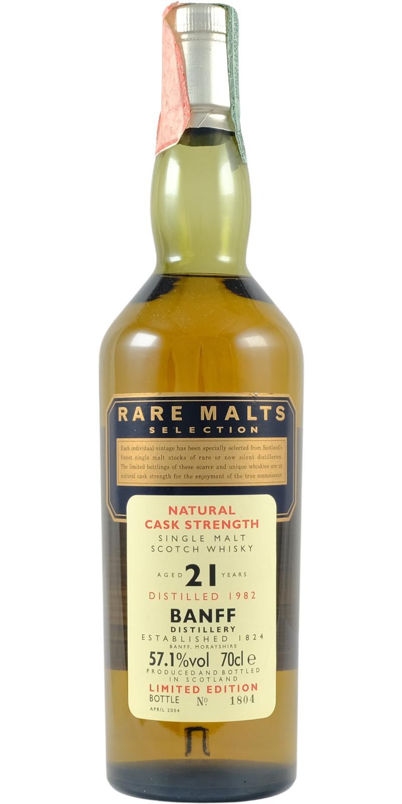 Banff 1982  Rare Malts Selection