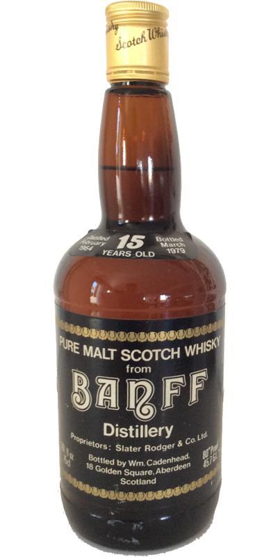 Banff 1964 CA  Dumpy Bottle