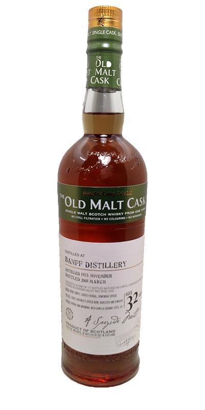 Banff 1975 DL  The Old Malt Cask